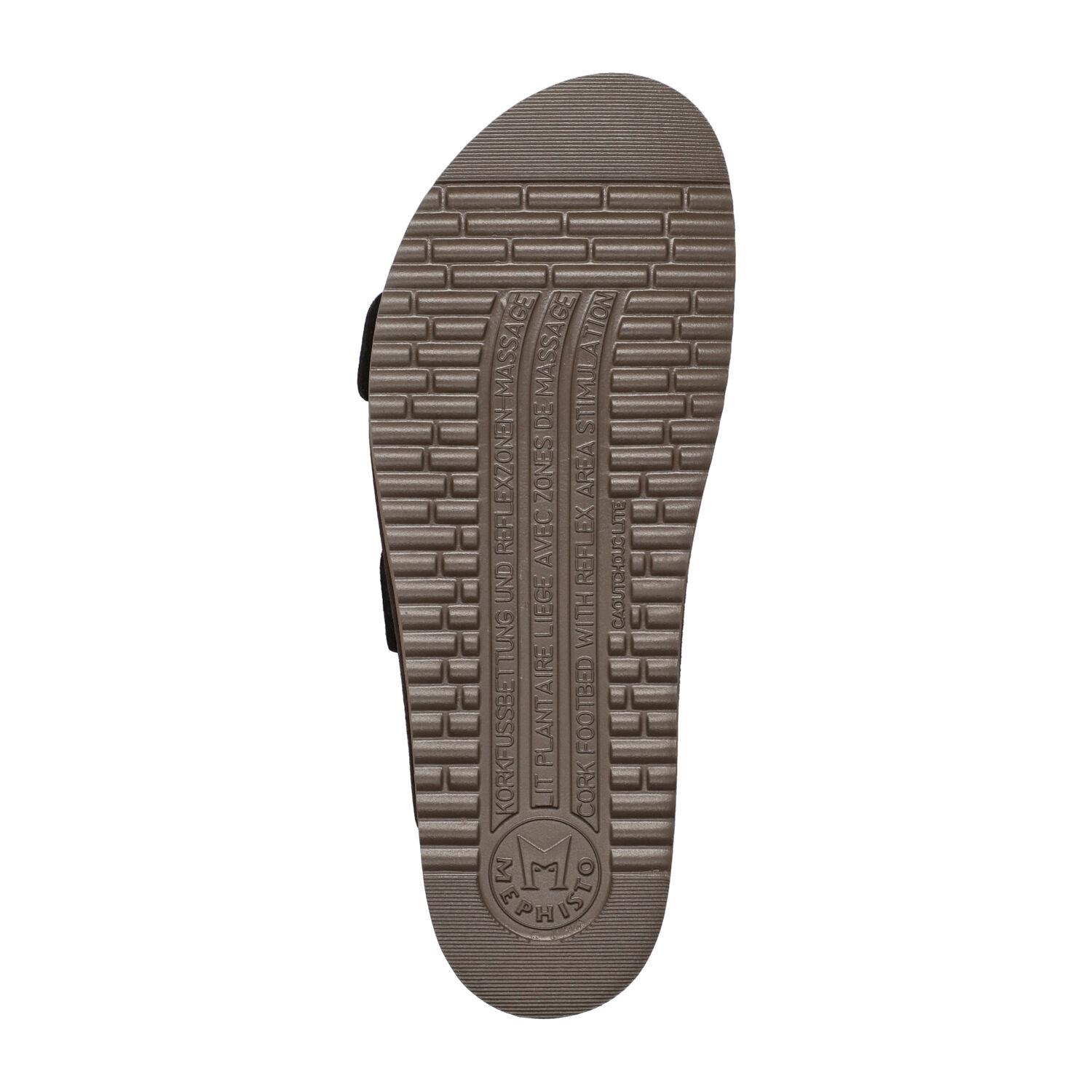 mules femme modèle Hester brun fonce - Mephisto